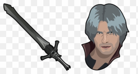 Devil May Cry 5 Dante Rebellion Sword Cursor U2013 Custom - Assault Rifle Png,Devil May Cry 5 Png
