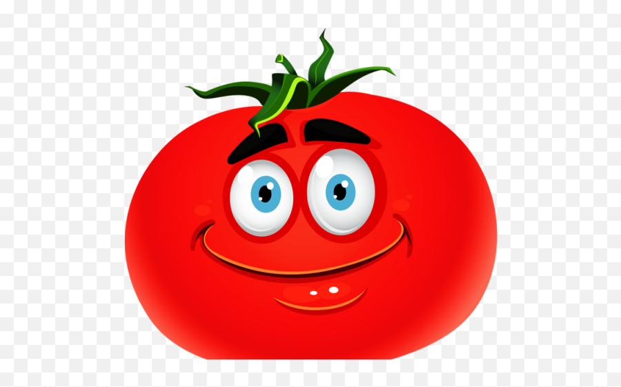 Download Healthy Food Clipart Tomate - Tomato Cartoon Png,Tomato Clipart Png