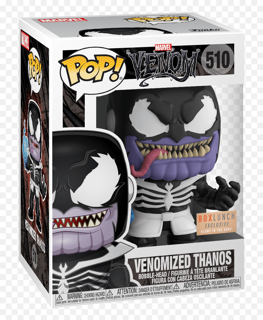 Venomized Thanos Glows In The Dark Catalog Funko - Venomized Thanos Funko Pop Png,Thanos Head Transparent