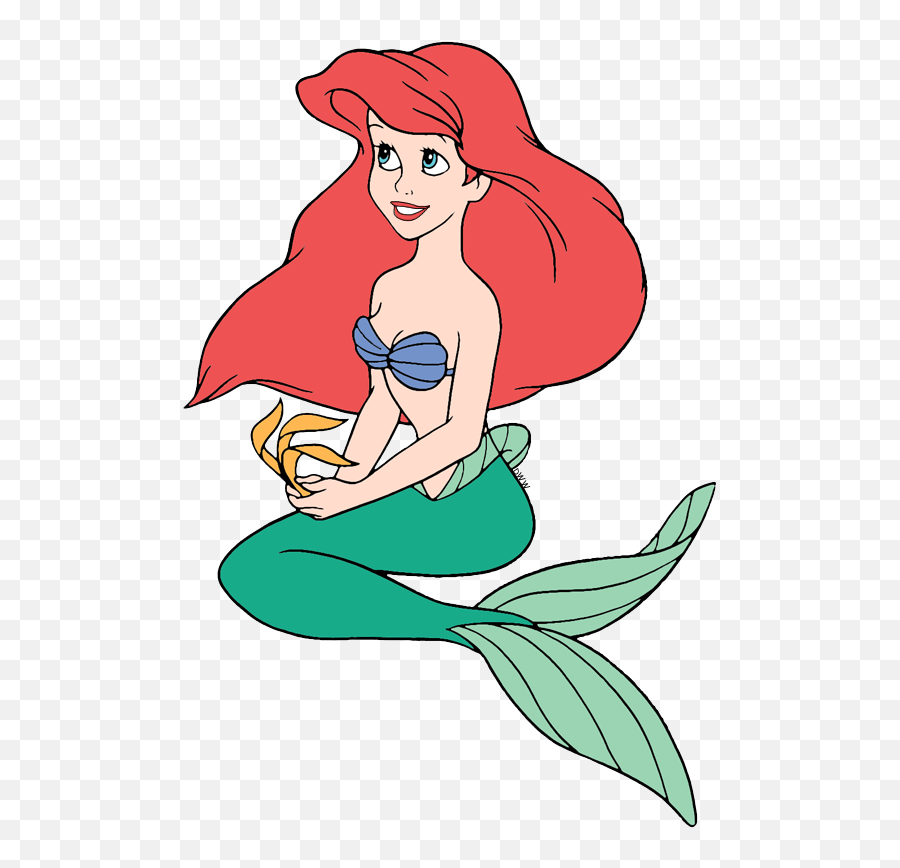 Mermaid Ariel Clip Art Disney Galore - Ariel Clipart Png,Ariel Png