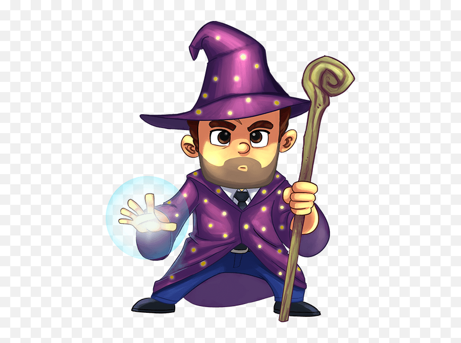 Download Wizard Outfit - Cartoon Png Image With No Cartoon The Wizard Background,Wizard Png