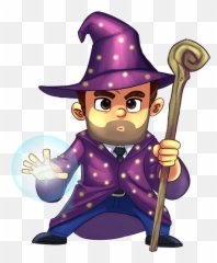 Download Wizard Outfit - Cartoon PNG Image with No The Background