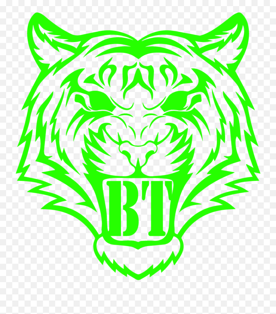 Cropped - Draw The Tiger Face Png,Tiger Logo Png