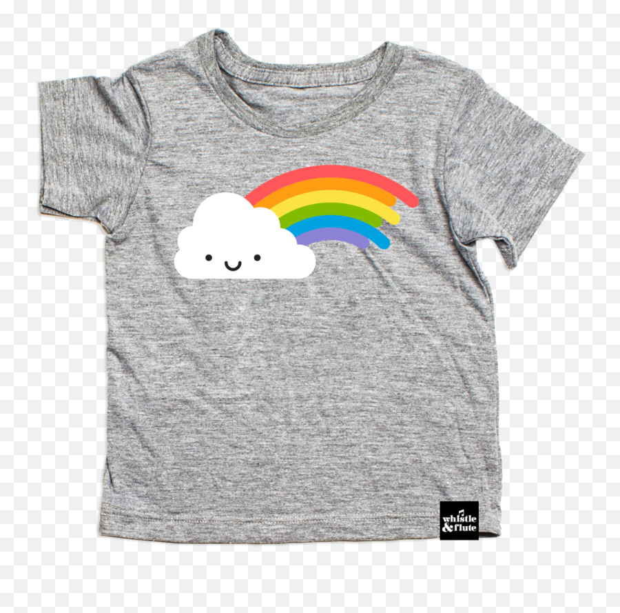 Kawaii Rainbow T - Shirt Whistle And Flute Sushi Png,T Shirt Transparent