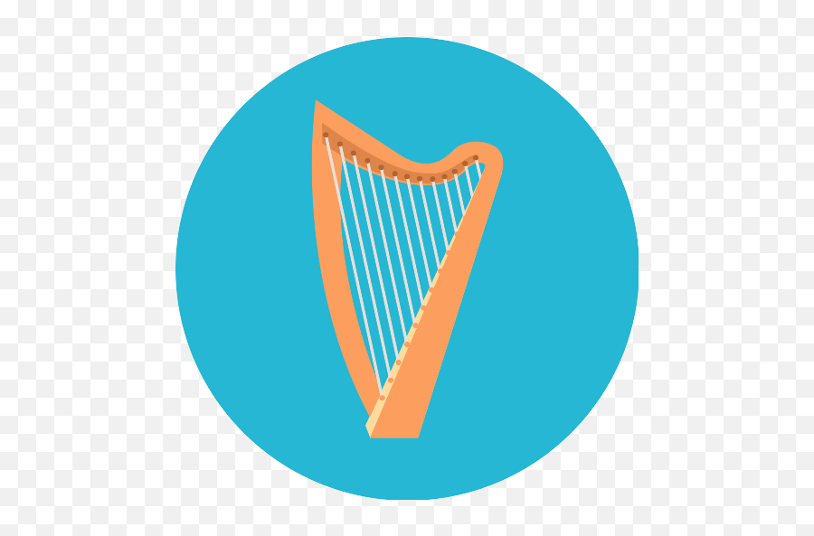 Harp Png Icon - Clip Art,Harp Png