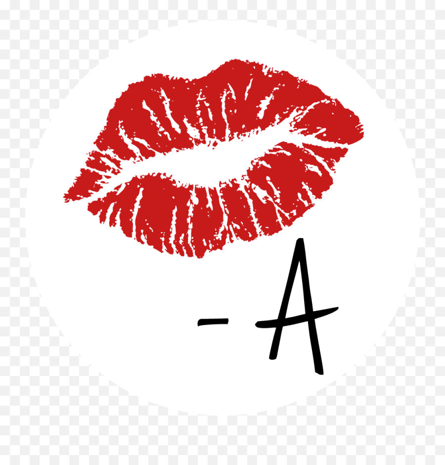 Download Pretty Little Liars Gift - Transparent Background Lipstick Kiss Png,Lips Clipart Transparent Background