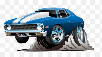 Download Free Png 71 Musclecar - Transparent Background Cars Cartoon Images Png,Muscle Car Png