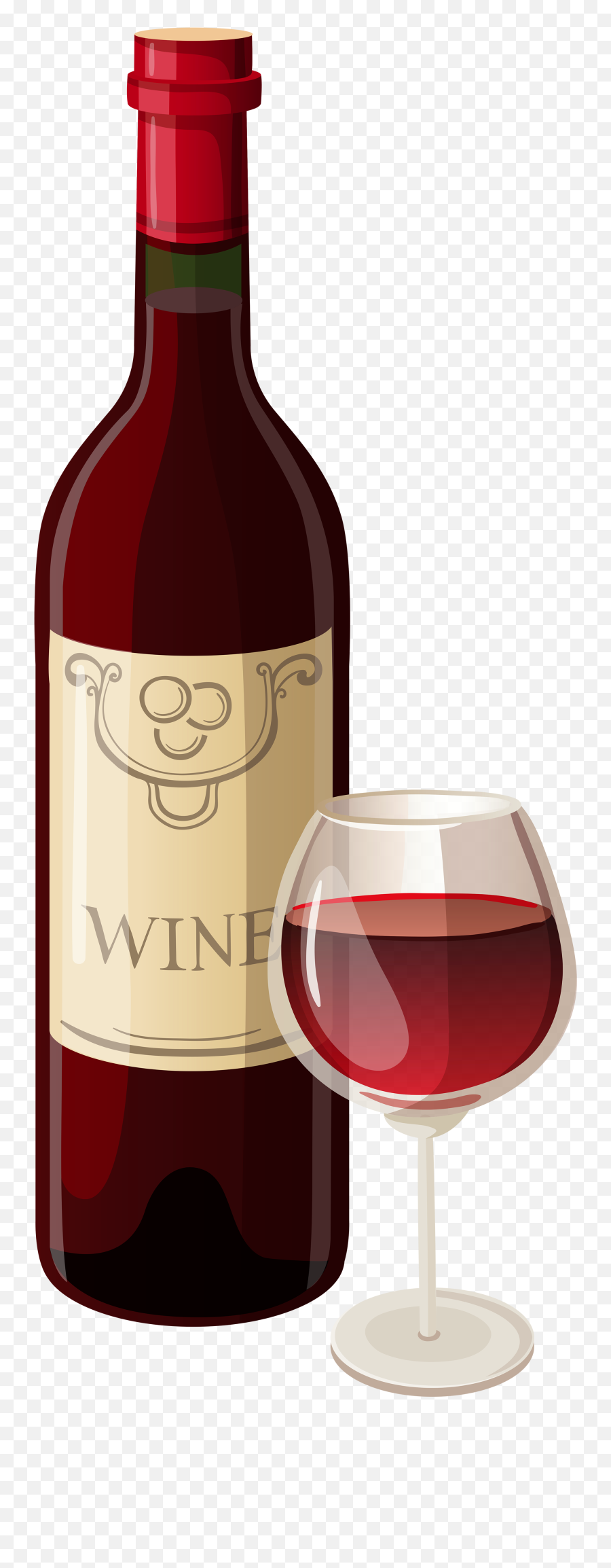 Wine Bottle Clipart Transparent - Transparent Background Wine Bottle Clip Art Png,Wine Bottle Transparent Background