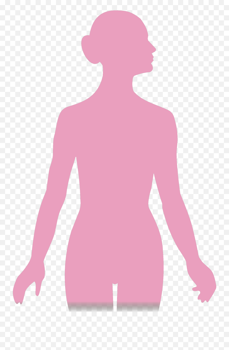 Silhouette Vector Graphics Clip Art - Woman Silhouette Pink Png,Body Png