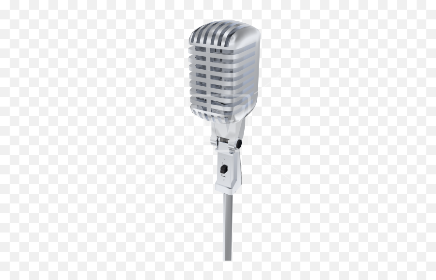 Microphone Transparent Old Fashioned Mic Welcomia Imagery - Old Time Microphone Transparent Png,Microphone Stand Png