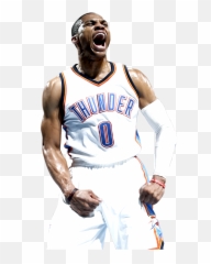 Russell Westbrook Cut Out Png Image - Transparent Background