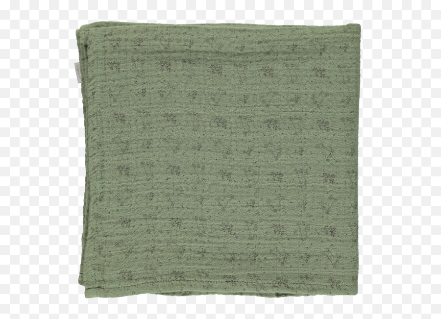 Soft Cotton Muslin Swaddle - Olive Green Wool Png,Transparent Rectangle