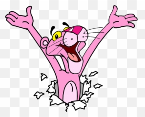 Transparent Pink Panther Clipart - Pink Panther Clipart Png,Panther Transparent