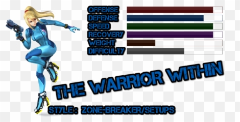 Amiibo Smash Zero Suit - Samus Transparent Png