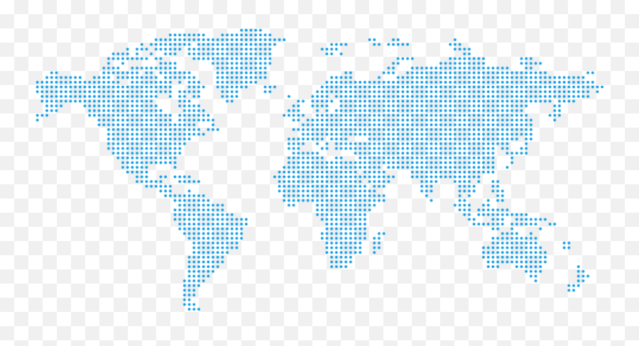 Global Mindset - World Map Dotted Png,Global Map Png