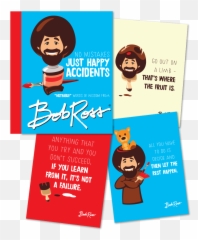 Bob Ross Noteables - Cartoon Png,Bob Ross Png