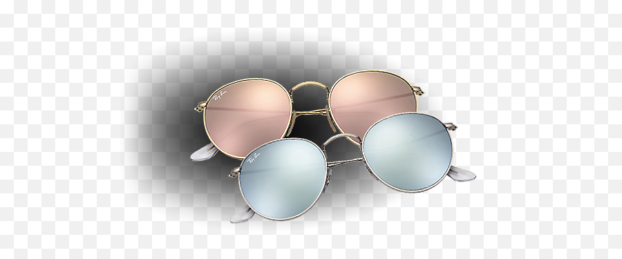 Ray Ban Round - Reflection Png,Rayban Png