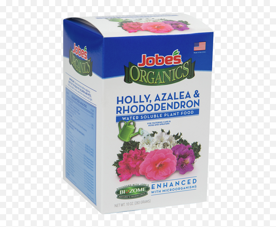 Jobeu0027s Organics Holly Azalea U0026 Rhododendron Water Soluble Food - Fertilizer Png,Azalea Png