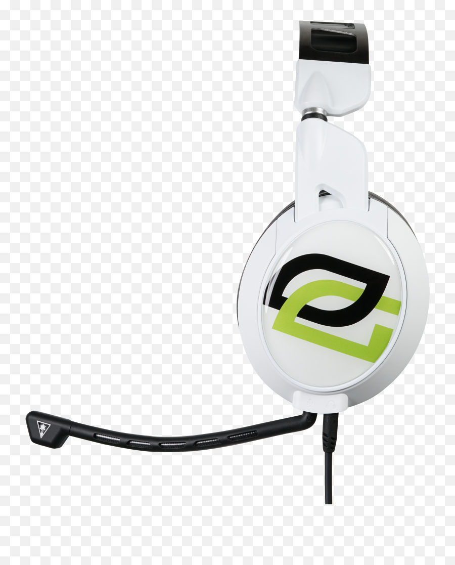 Optic Gaming Logo Elite Speaker Plates - White U2013 Turtle Beach Headphones Png,Headphones Logo