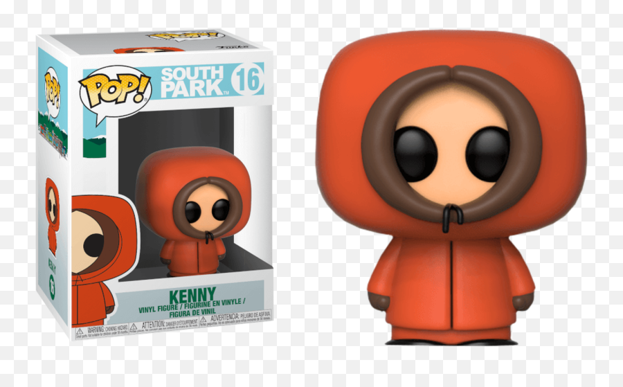 South Park - Kenny Pop Vinyl Figure South Park Pop Vinyl Png,South Park Png