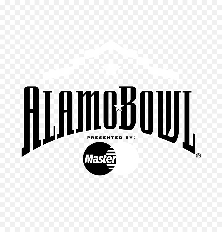 Download Alamo Bowl Presented By Mastercard Logo Black And - Graphic Design Png,Mastercard Logo Transparent