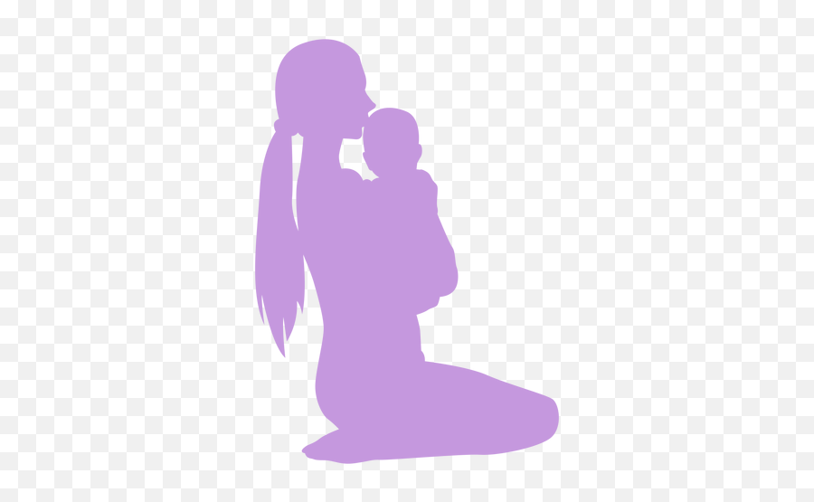 Mother Holding Baby Silhouette - Transparent Png U0026 Svg Mom Holding Baby Silhouette,Baby Silhouette Png