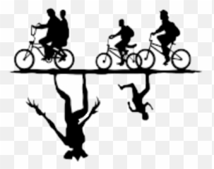 Download Upsidedown Strangerthings - Bicicleta Stranger Things Png,Stranger Things Png