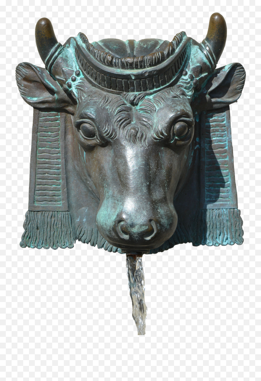 Download Fountain Bull Horns Free Photo - Water Png,Bull Horns Png