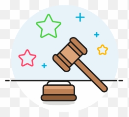 Download 03 Law Court Hammer Judge - Full Size Png Image Portable Network Graphics,Hammer Clipart Png