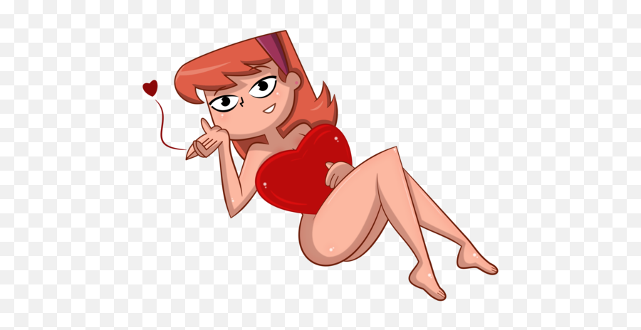Happy Valentines Giorno - Cartoon Networku0027s Sidekick Fan Art Sidekick Vana Naked Png,Giorno Hair Png