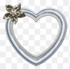 Download Hd Share This Image - Transparent Png Hearts Frame Diamond Photo