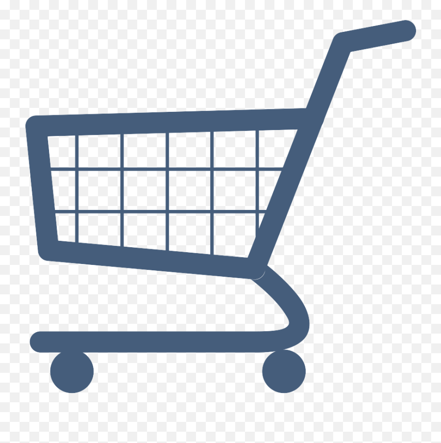 Download Hd Grocery - Shopping Cart Icon Transparent Background Png,Shopping Cart Icon Png