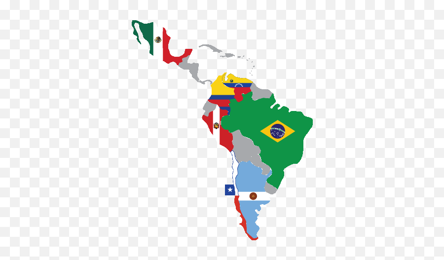 Страны входящие в лаи. Флаги стран Латинской Америки на карте. Латинская Америка. Флаги стран Латинской Америки. Карта Латинской Америки с флагами.