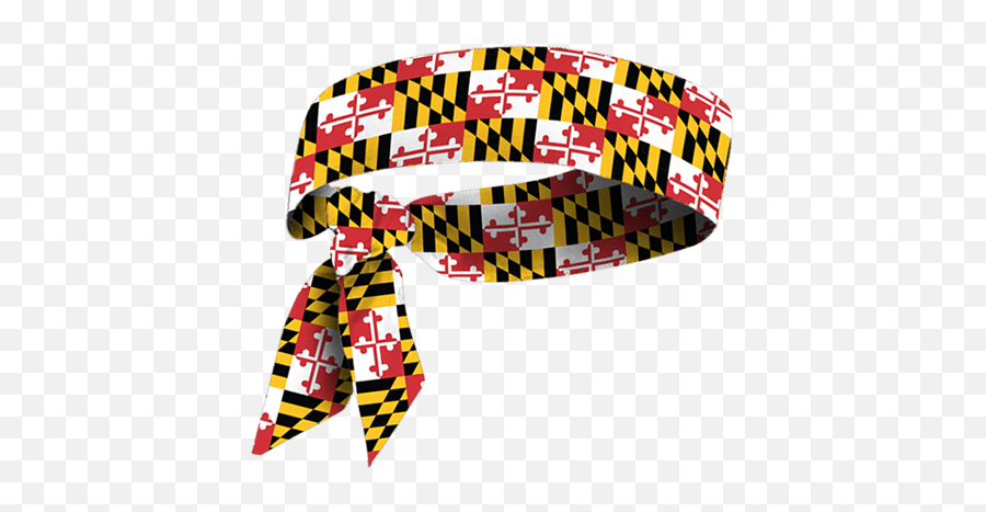 Download Md Flag Tie Headband - Maryland State Flag Png,Maryland Flag Png
