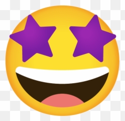 Thank You And - Star Struck Emoji png