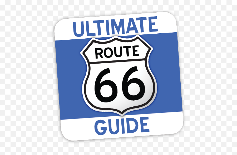 Route 66 Ultimate Guide Navigation U2013 Worldu0027s 1 App - Route 66 Sign Png,Route 66 Logo