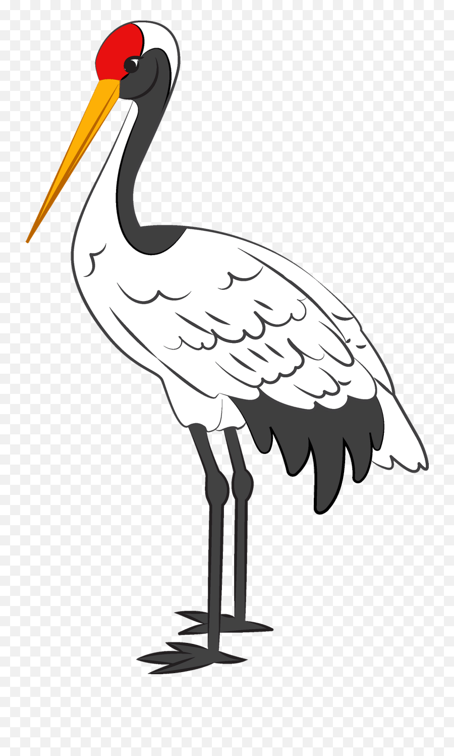 Crane Clipart Free Download Transparent Png Creazilla - Long,Crane Bird Png