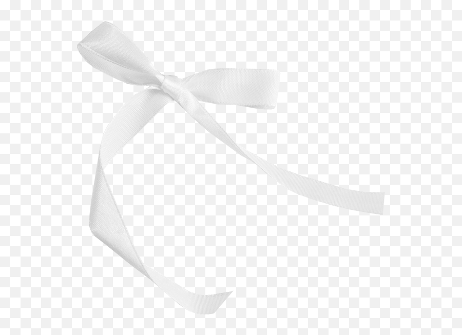 Noeud Ruban Blanc Png Transparent - Noeud Ruban Blanc,Lace Ribbon Png