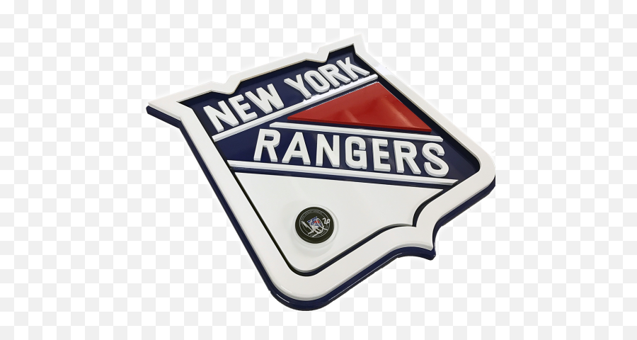 New York Rangers With Hockey Puck - New York Rangers Png,New York Rangers Logo Png