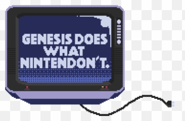 Sega Mega Drive - Genesis Does What Nintendon T Png