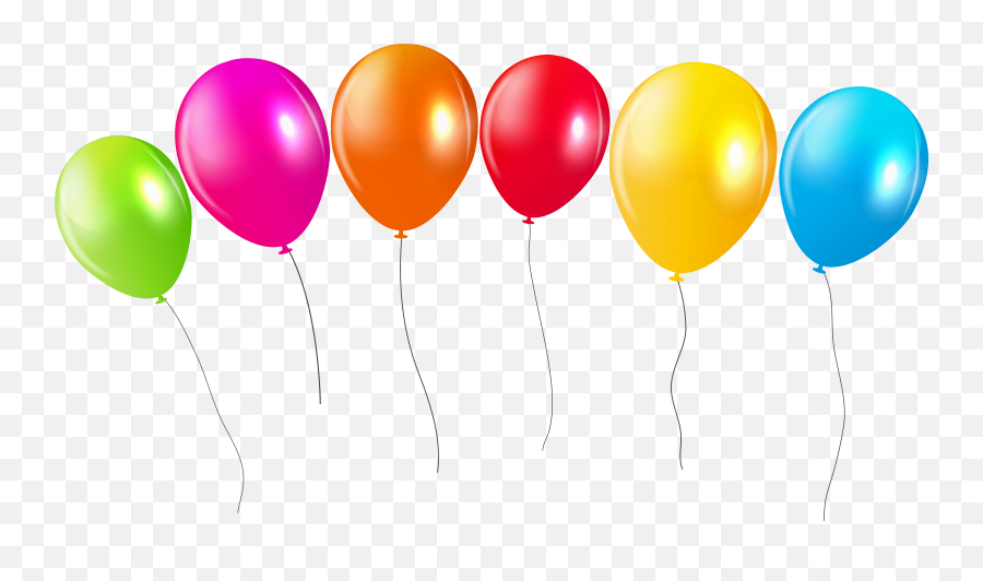 Balloons Transparent Background - Transparent Transparent Background Ballons Png,Balloons Transparent