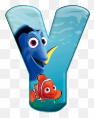 Yu203f Procurando Nemo Alfabeto Minnie Png - Abecedario Buscando A Nemo,Nemo Png