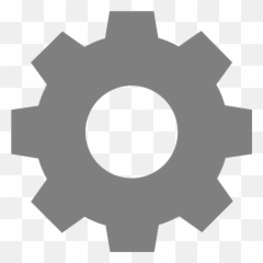 Wmf - Transparent Background Gear Icon png