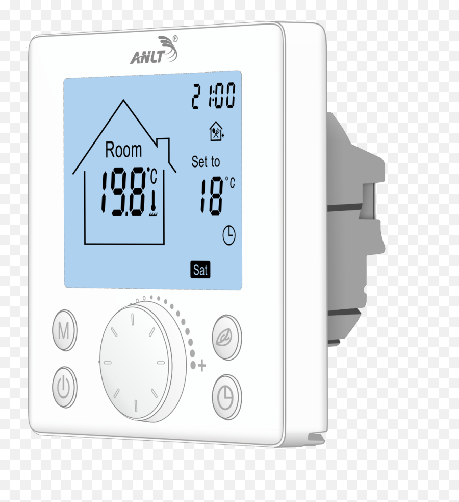 Thermostat With Sensor For Floor Heating 110 120 220 230v 16a - Measuring Instrument Png,Icon Speedmetal Helmet