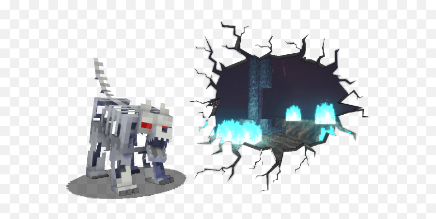 New Mutant Creatures Add - Minecraft Mutant Skeleton Wolf Png,Spiderpig Icon