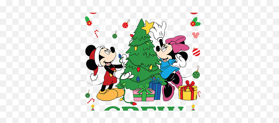 Disneyland Projects Photos Videos Logos Illustrations - Mickey Y Minnie Navidad Png,Christmas Mickey Icon