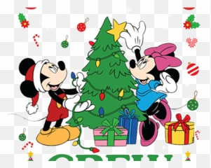Disneyland Projects Photos Videos Logos Illustrations - Mickey Y Minnie Navidad Png