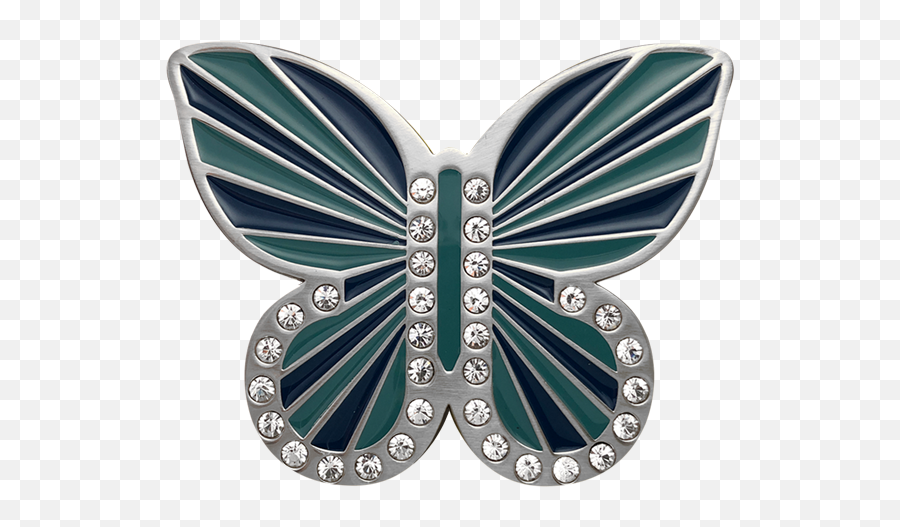 Aqua Blue Butterfly Buckle - Lycaena Png,Blue Butterflies Png