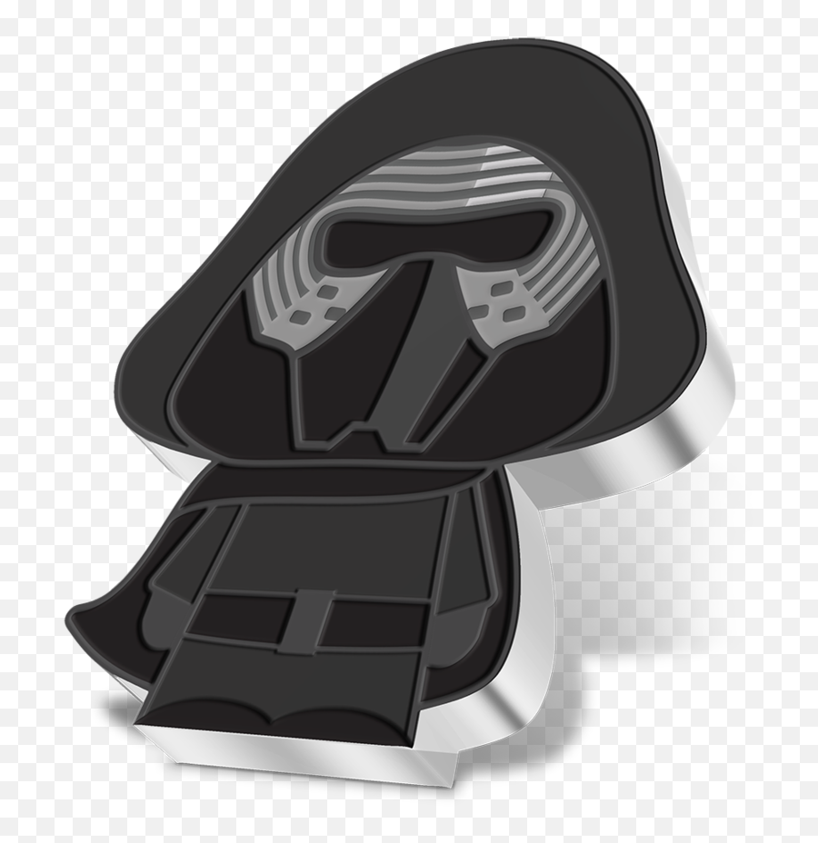 Kylo Ren 1oz Pure Silver Coin Series Chibi Collection Star Wars 2021 Niue Nz Mint - Darth Vader Png,Icon Majesty Helmet