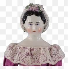 Grape Lady China Head Doll - Figurine Png,Scarce Png